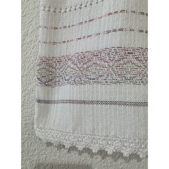 Handmade Mexican Embroidered Top – Size Large – Boho Festival Blouse - Picture 3 of 9